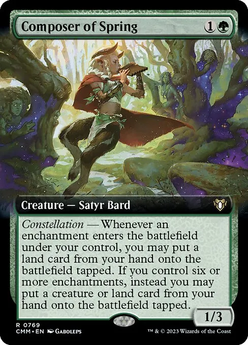 Composer of Spring · Commander Masters 769/1067