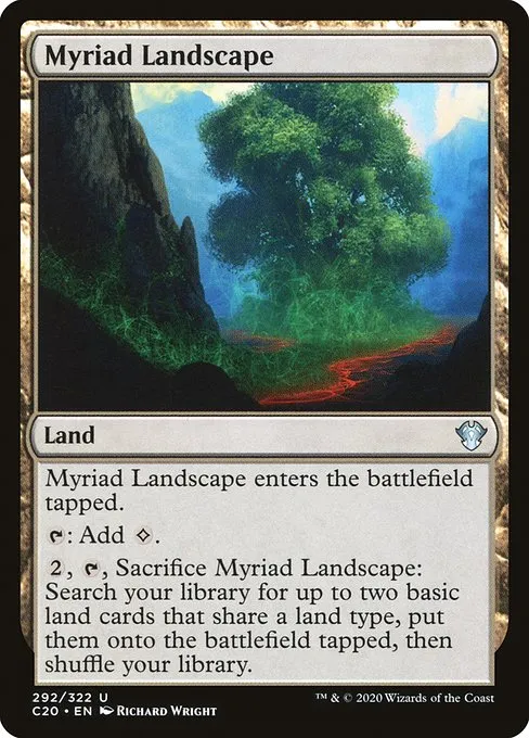 Myriad Landscape · Commander 2020 292/322