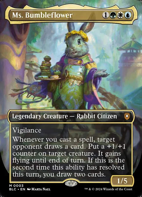 Ms. Bumbleflower · Bloomburrow Commander 3/356