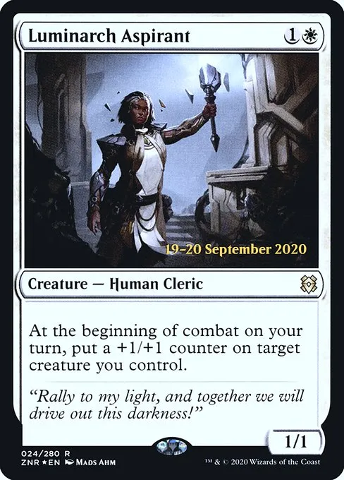 Luminarch Aspirant · Zendikar Rising Promos 24s/153