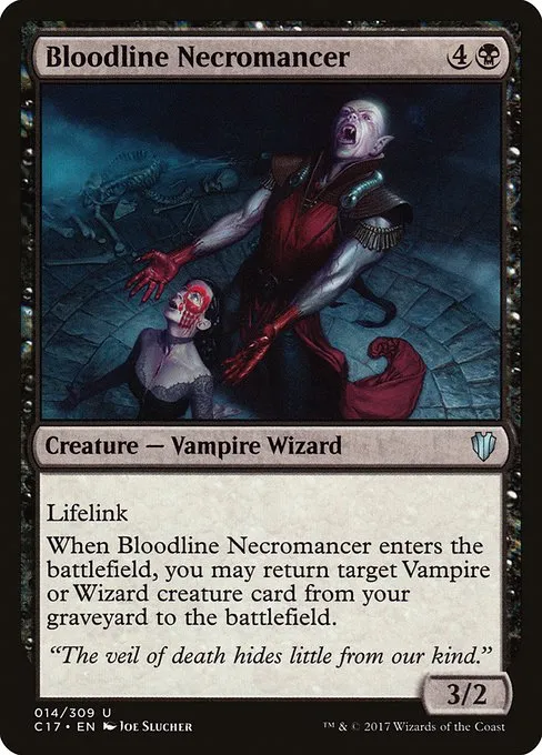 Bloodline Necromancer · Commander 2017 14/309