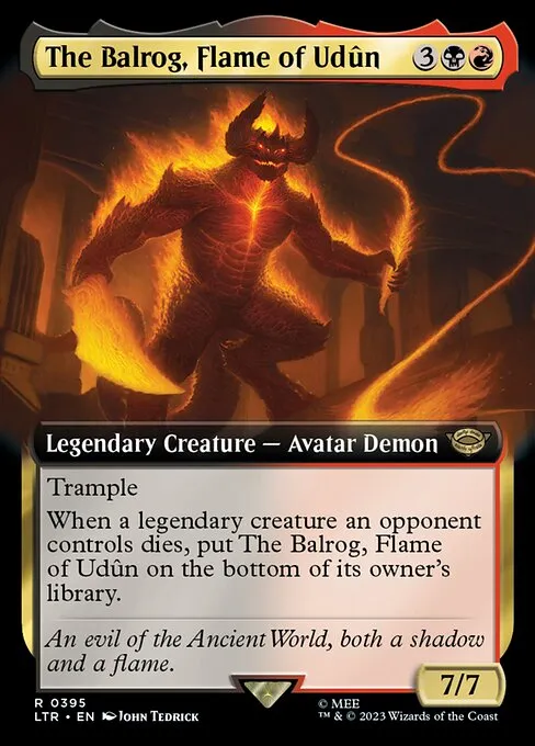 The Balrog, Flame of Udûn · The Lord of the Rings: Tales of Middle-earth 395/856