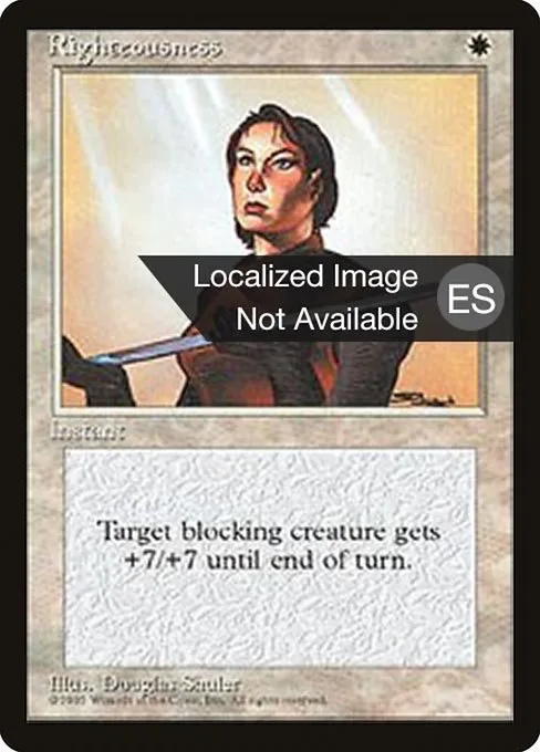 Righteousness · Fourth Edition Foreign Black Border 46/378