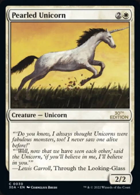 Pearled Unicorn · 30th Anniversary Edition 30/594