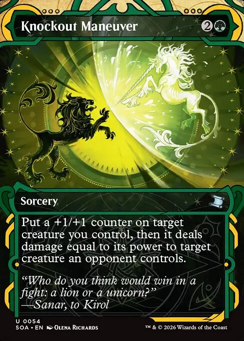 Knockout Maneuver · Secrets of Strixhaven Mystical Archive 54/195