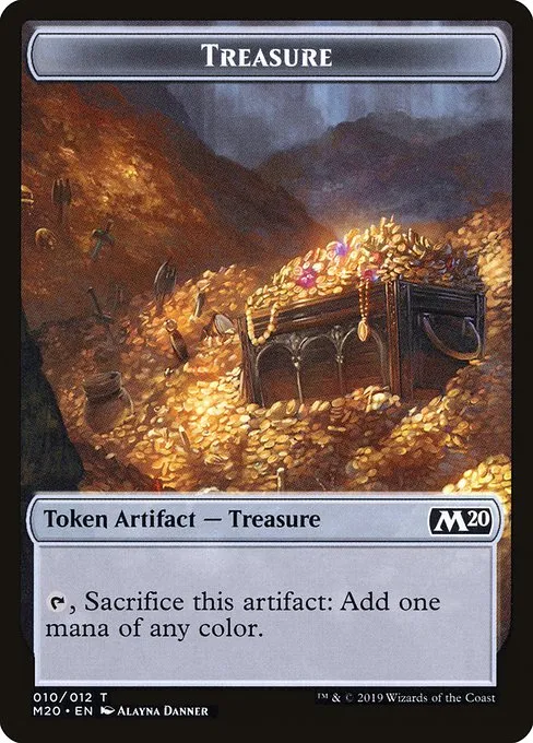 Treasure · Core Set 2020 Tokens 10/12