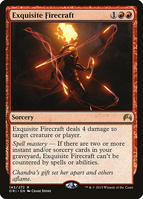 Exquisite Firecraft · Magic Origins 143/288