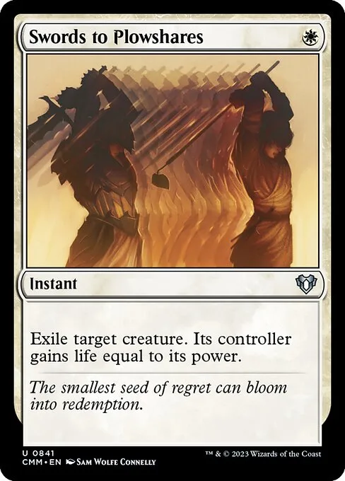 Swords to Plowshares · Commander Masters 841/1067