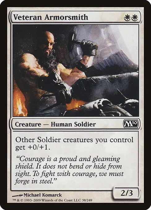 Veteran Armorsmith · Magic 2010 38/249