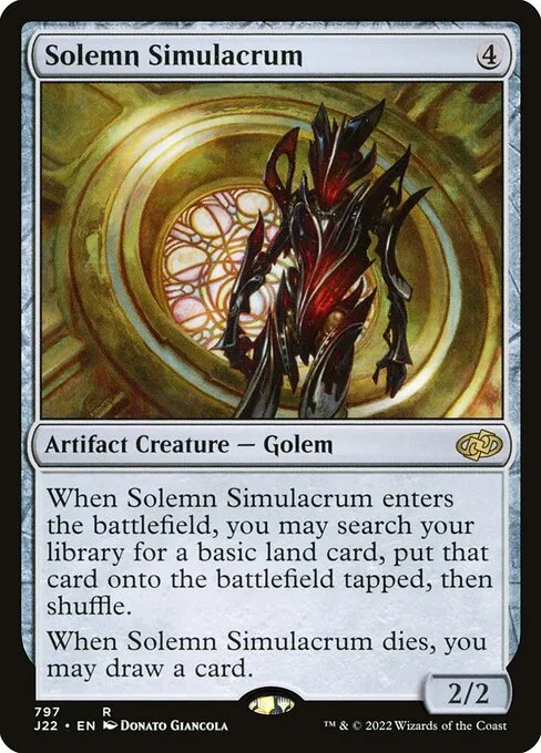 Solemn Simulacrum · Jumpstart 2022 797/835