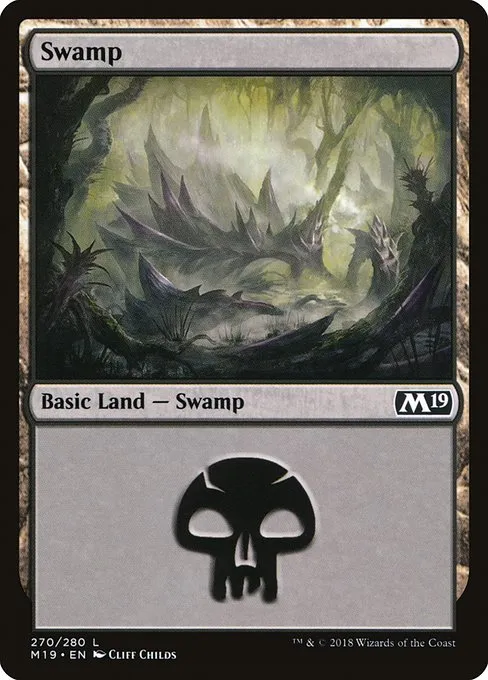 Swamp · Core Set 2019 270/314