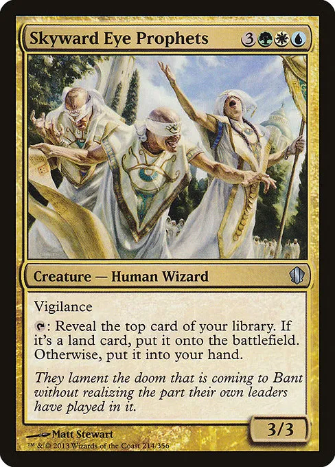 Skyward Eye Prophets · Commander 2013 214/356