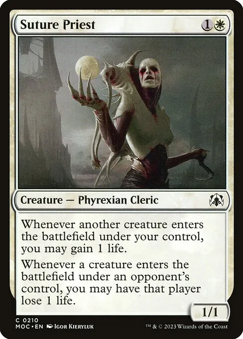 Suture Priest · March of the Machine Commander 210/450