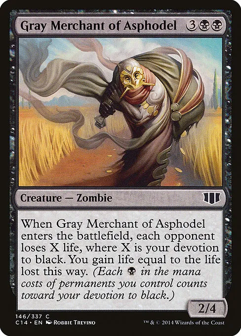 Gray Merchant of Asphodel · Commander 2014 146/337