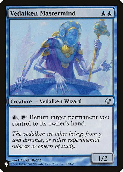 Vedalken Mastermind · The List 5DN-40/5050
