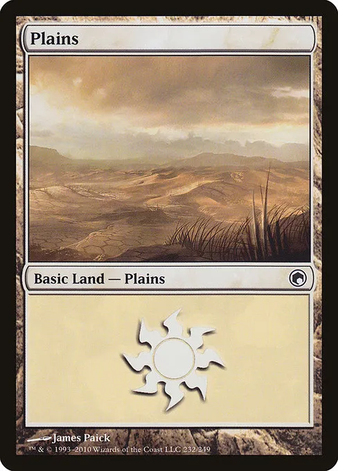 Plains · Scars of Mirrodin 232/249