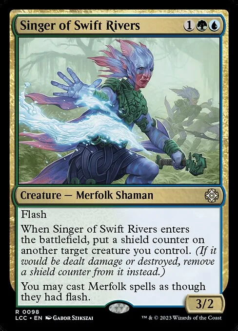 Singer of Swift Rivers · The Lost Caverns of Ixalan Commander 98/370