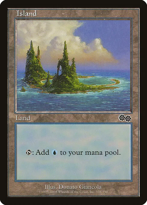 Island · Urza's Saga 338/357