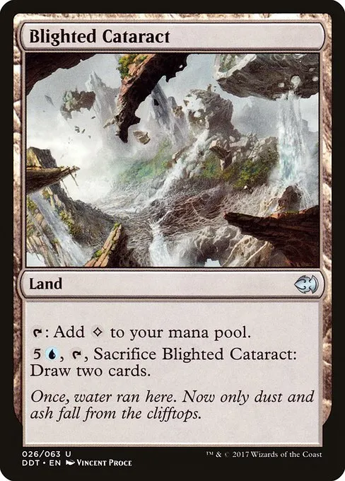 Blighted Cataract · Duel Decks: Merfolk vs. Goblins 26/63