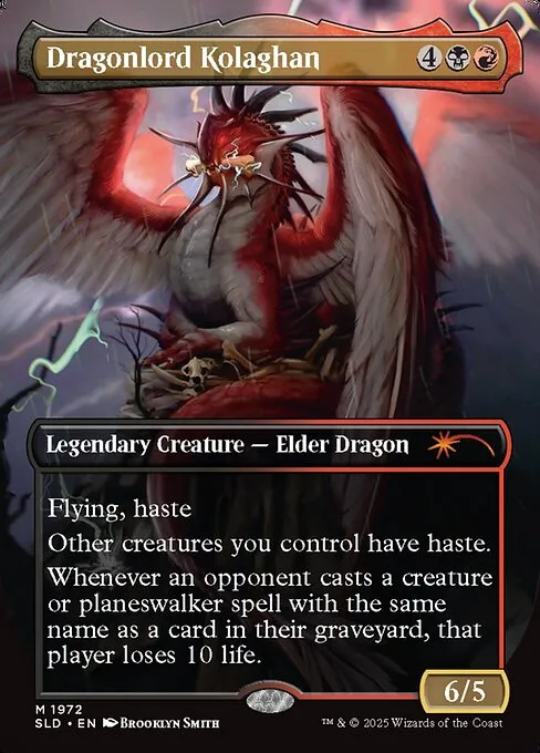 Dragonlord Kolaghan // Dragonlord Kolaghan · Secret Lair Drop 1972/2547
