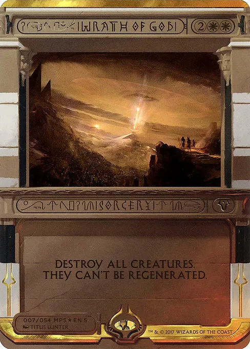 Wrath of God · Amonkhet Invocations 7/54