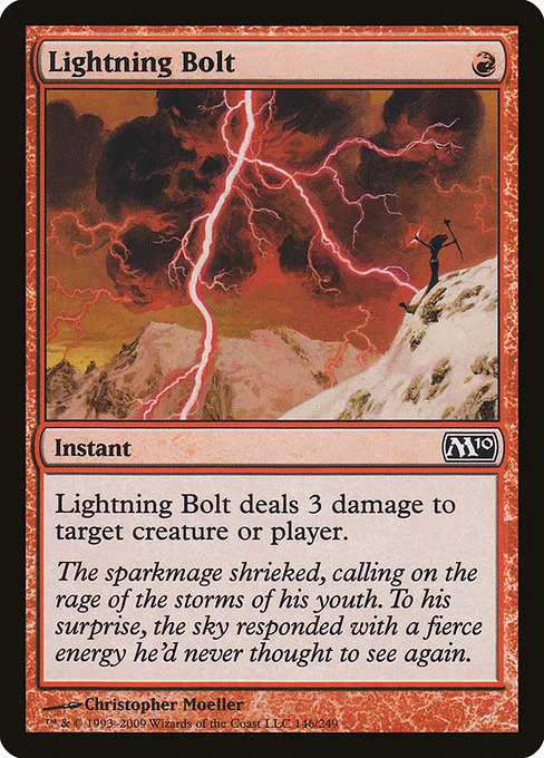 Lightning Bolt · Magic 2010 146/249
