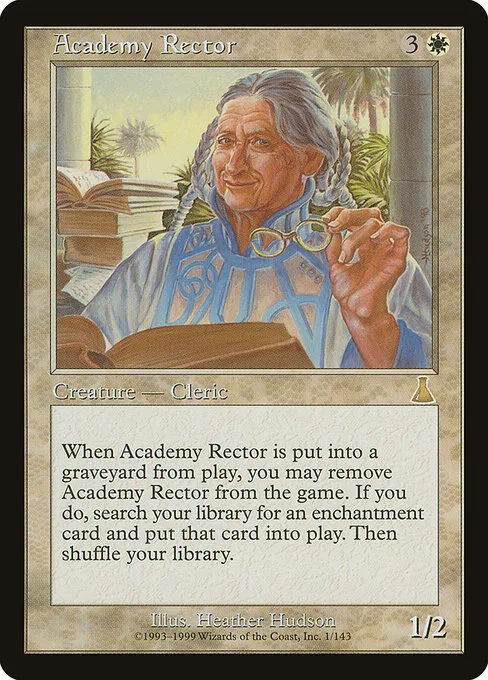 Academy Rector · Urza's Destiny 1/143