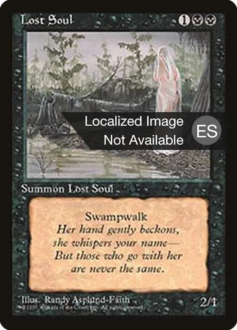 Lost Soul · Fourth Edition Foreign Black Border 145/378