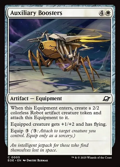 Auxiliary Boosters · Edge of Eternities 5/400