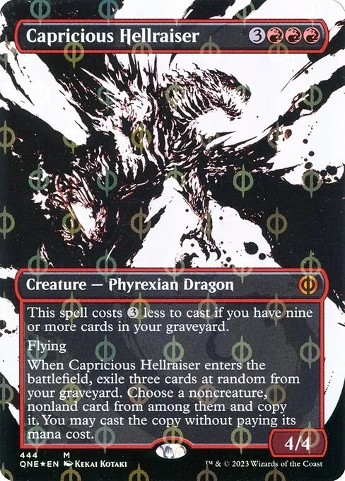 Capricious Hellraiser · Phyrexia: All Will Be One 444/479