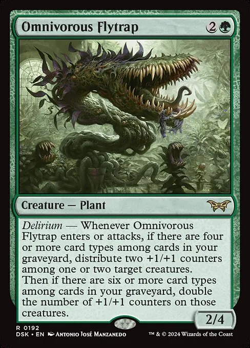 Omnivorous Flytrap · Duskmourn: House of Horror 192/419