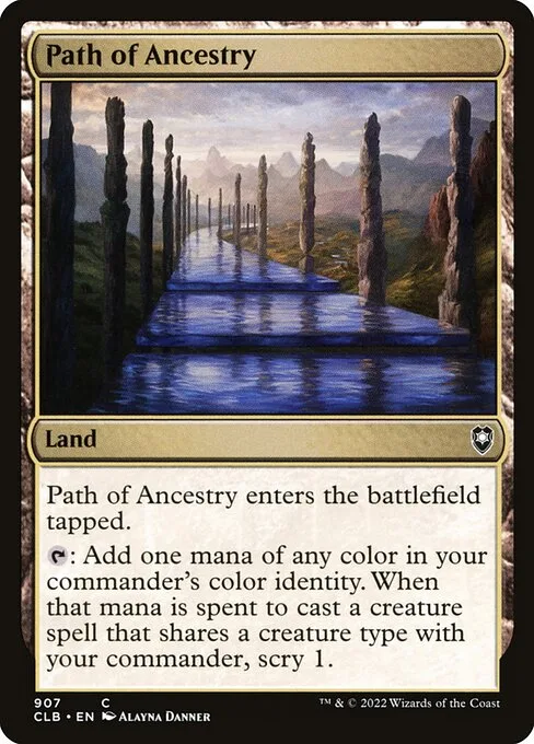 Path of Ancestry · Commander Legends: Battle for Baldur's Gate 907/936