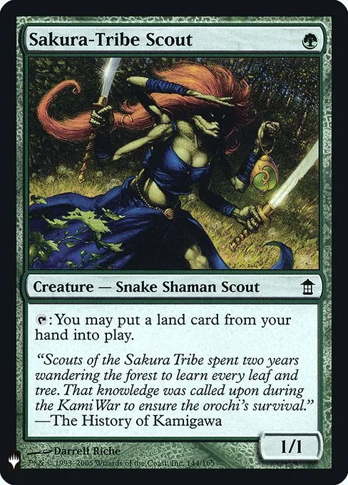 Sakura-Tribe Scout · The List SOK-144/5050