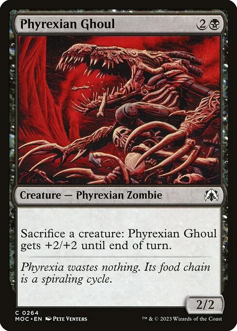 Phyrexian Ghoul · March of the Machine Commander 264/450