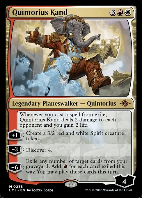 Quintorius Kand · The Lost Caverns of Ixalan 238/416