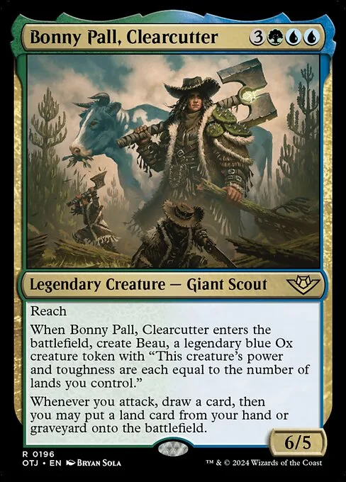 Bonny Pall, Clearcutter · Outlaws of Thunder Junction 196/374
