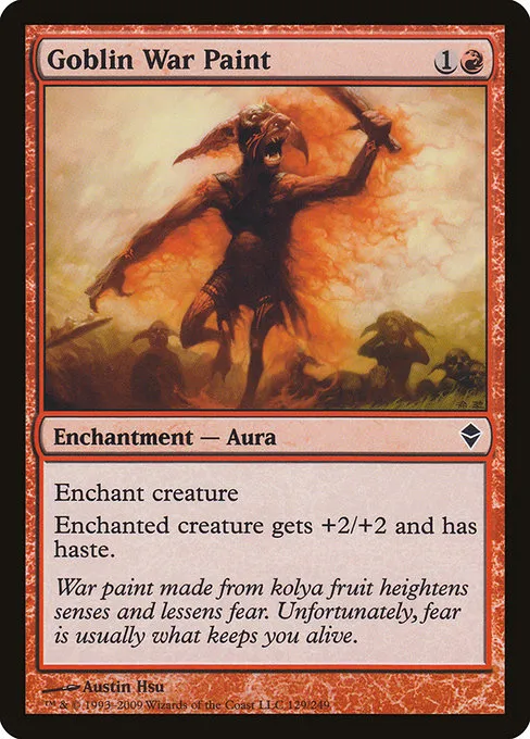 Goblin War Paint · Zendikar 129/269