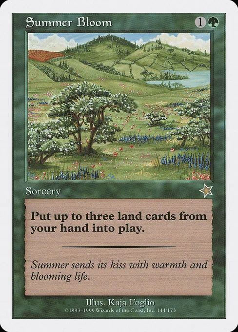 Summer Bloom · Starter 1999 144/173