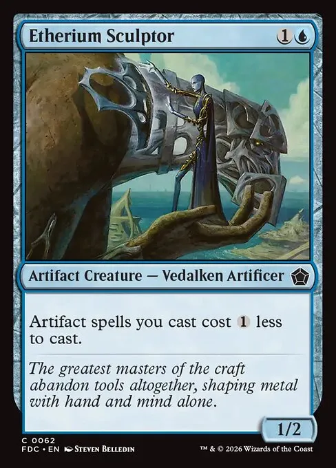 Etherium Sculptor · Foundations Commander 62/3
