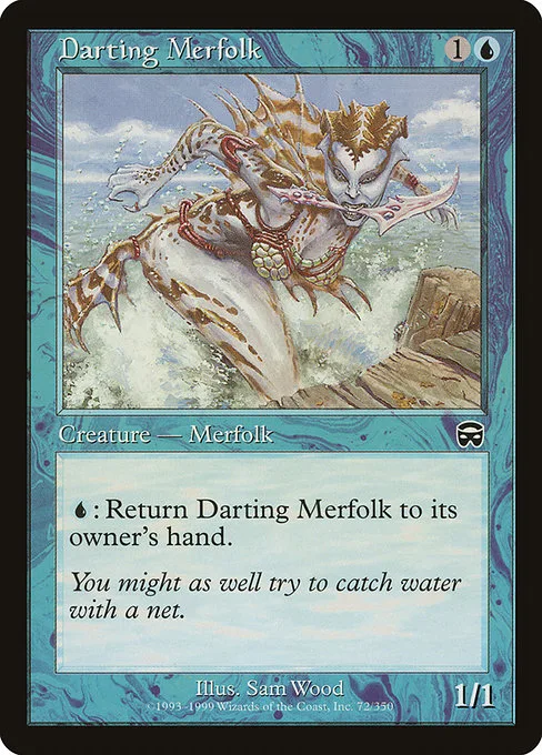 Darting Merfolk · Mercadian Masques 72/350