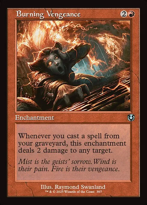 Burning Vengeance · Innistrad Remastered 397/495