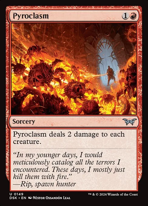 Pyroclasm · Duskmourn: House of Horror 149/419