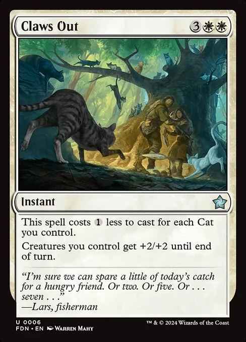 Claws Out · Foundations 6/771