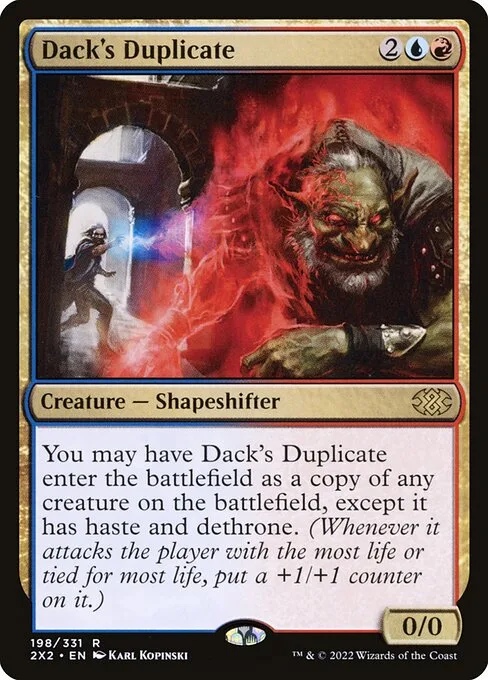 Dack's Duplicate · Double Masters 2022 198/579