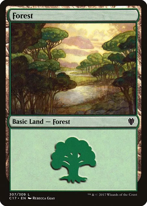 Forest · Commander 2017 307/309
