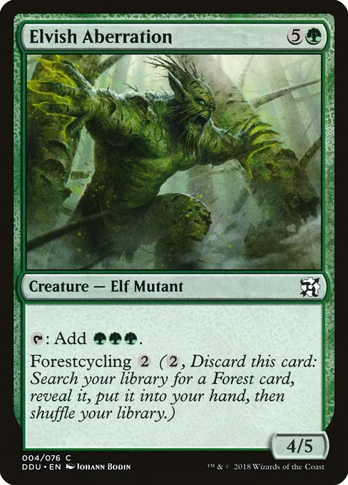 Elvish Aberration · Duel Decks: Elves vs. Inventors 4/76