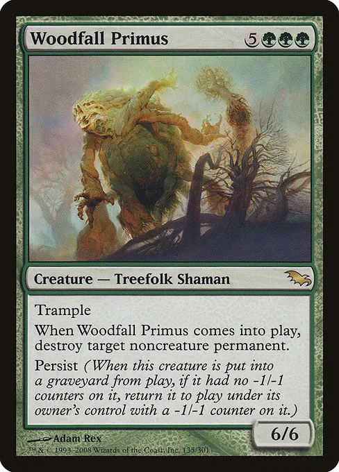 Woodfall Primus · Shadowmoor 135/302
