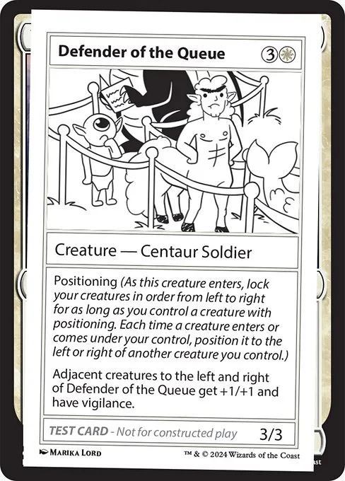 Defender of the Queue · Mystery Booster 2 512/385