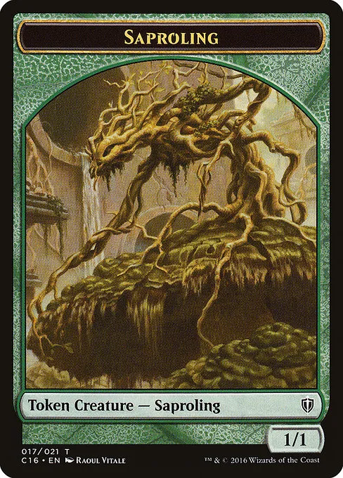 Saproling · Commander 2016 Tokens 17/21