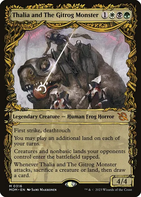 Thalia and The Gitrog Monster · March of the Machine 316/387